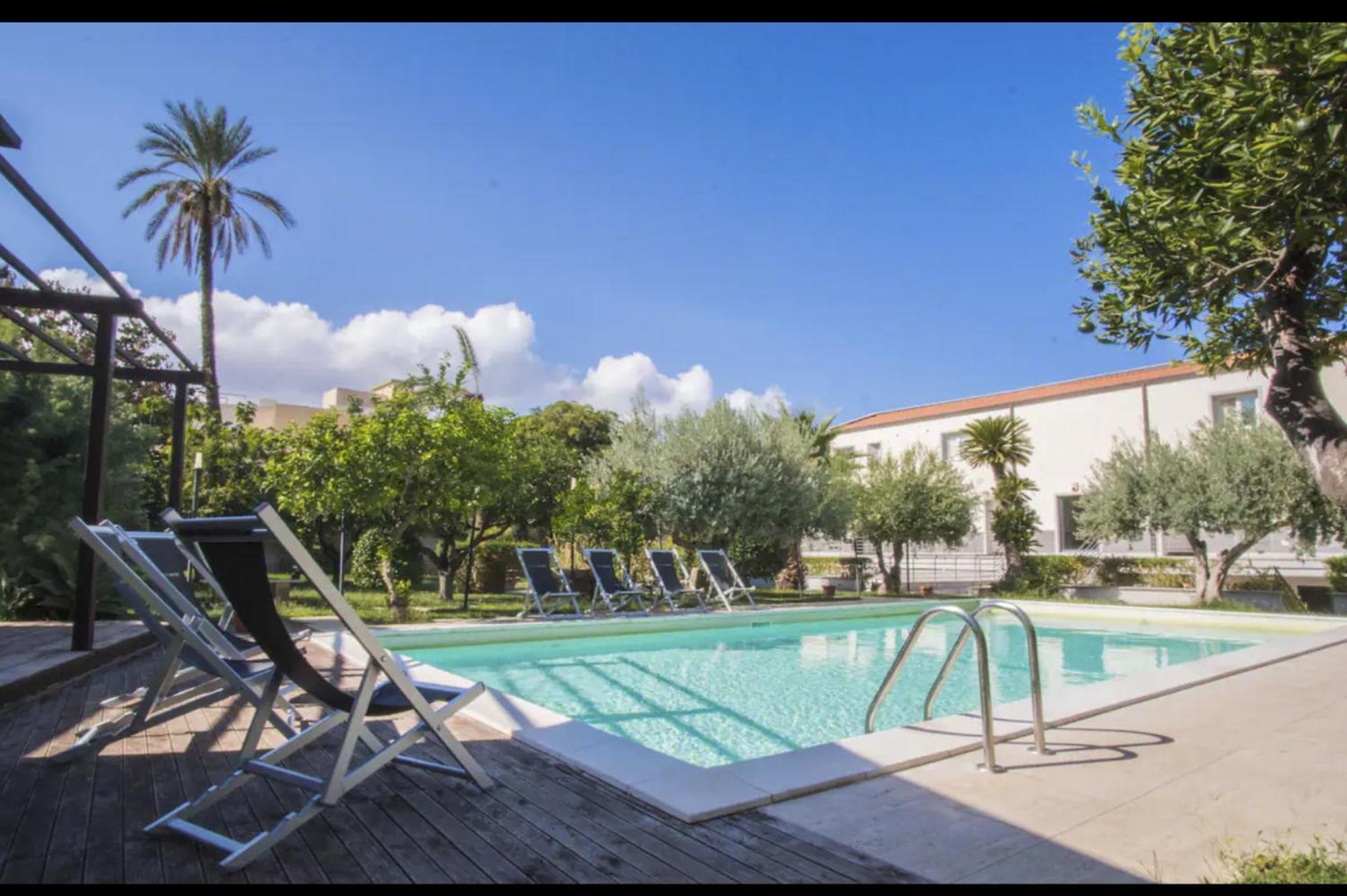 Casa Gelsomino Pool&Seaview Appartement Palermo Buitenkant foto